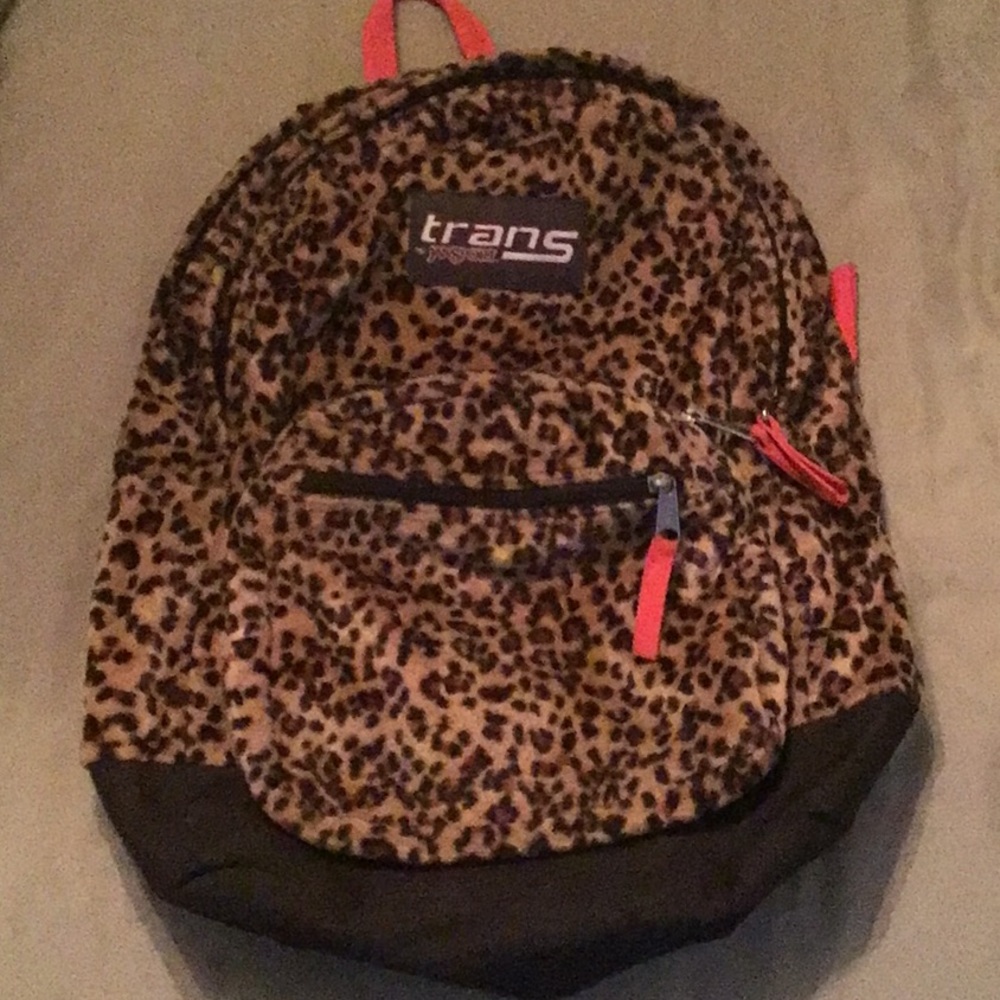 Cheetah Print Backpack